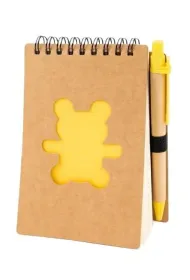 Fandy Blok spirala Eco Bear z d�ugopisem