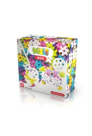 Klocki 120 el. Meli Maxi Constructor Pink
