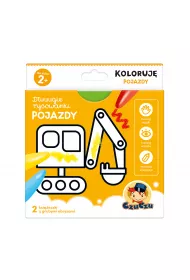 CzuCzu Duuugie rysowanki Koloruj Pojazdy 2+