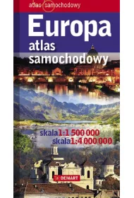 Europa Atlas samochodowy mini