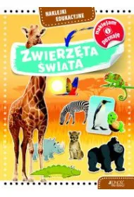 Naklejki edukacyjne. Zwierz�ta �wiata