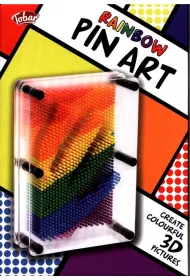 Plastikowy Pin Art T�czowy One for Fun