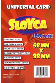 Sloyca Koszulki Universal Card 58 x 88 mm 100 szt.