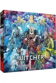 Puzzle 500 el. Gaming Puzzle: The Witcher Monster Faction Good Loot
