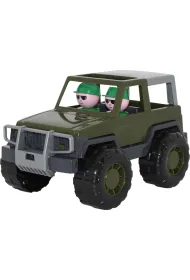 Polesie 47021 Woja�, samoch�d Jeep wojskowy w siatce