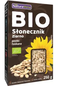 NaturaVena Pestki s�onecznika 250 g Bio