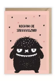 Cardie Kartka okoliczno�ciowa Kocham Ci� strasznie K027
