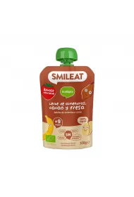 Smileat Mus z ekologicznymi migdaami, kakao i truskawkami po 9 miesicu 100 g Bio