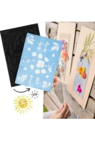 Esschert Design S�oneczny papier fotograficzny UV A5 12 szt