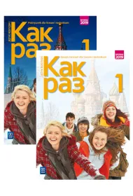 Kak raz 1. Podr�cznik i zeszyt �wicze� do j�zyka rosyjskiego. Szko�a ponadpodstawowa