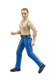 Figurka kobiety w niebieskich d�insach