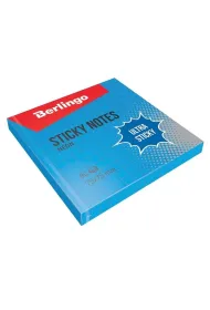 Berlingo Bloczek kartek samoprzylepnych niebieski 75x75 cm 80 kartek