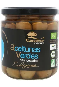 Campomar Nature Oliwki zielone bez pestek w zalewie 350 g Bio