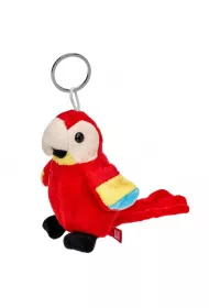 Beppe Brelok papuga ara czerwona 11cm
