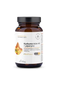 Aura Herbals Kurkuma BCM-95 + piperyna suplement diety 60 kaps.