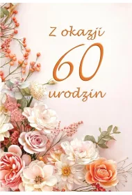 Trend Kartka okoliczno�ciowa Urodziny 60