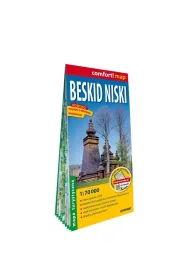 Beskid Niski laminowana mapa turystyczna 1:70 000