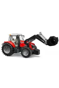 Traktor Massey Ferguson 7600 z �adowark� Bruder