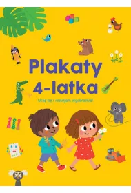 Plakaty 4-latka Ucz� si� i rozwijam wyobra�ni�!