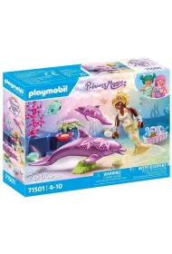Playmobil Princess Magic Syrenka z delfinami 71501