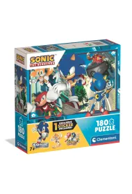 Puzzle 180 el. SuperColor. Sonic Clementoni