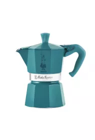 Bialetti Moka Express Winter Wonderland 3tz Turkusowa 130 ml