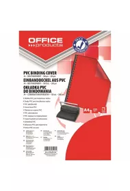 Office Products Ok�adki do bindowania A4 PCV 200 mikr 100 szt.