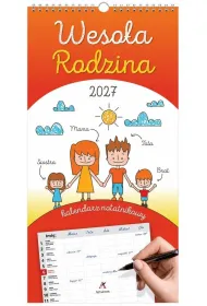 Kalendarz 2027 rodziny Weso�a Rodzina
