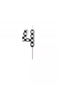 PartyDeco �wieczka urodzinowa 4 5.5cm