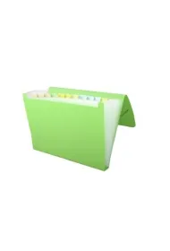 Penmate Teczka z 13-ma przegr�dkami A4 PP-104 zielona