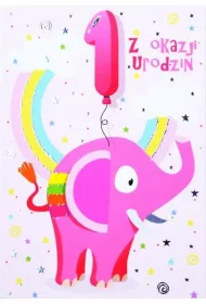 Trend Kartka okoliczno�ciowa Urodziny Roczek TS02