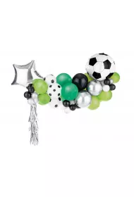 PartyDeco Girlanda balonowa Pi�ka 150x126 cm
