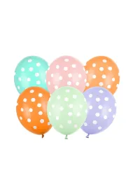 PartyDeco Balony kropki 30cm