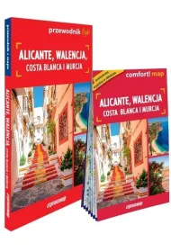 Alicante Walencja Costa Blanca i Murcja light przewodnik + mapa