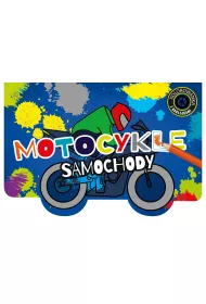 Kolorowanka z wykrojnikiem Motocykle i samochody