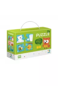 Puzzle Duo Gdzie �yj� zwierz�ta Dodo