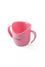 Babyono Ergonomiczny kubek treningowy Flow rowy 120 ml