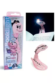 Thinking Gifts Flexilight Pals Dinosaur Pink - Lampka do ksiki