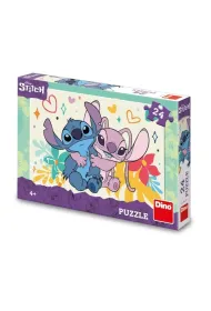 Puzzle 24 el. Stitch i Angel Dino Toys