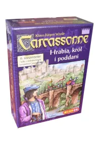 Gra planszowa. Carcassonne 6. Hrabia kr�l i rzeka (dodatek)