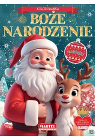 Bo�e Narodzenie Kolorowanka z naklejkami
