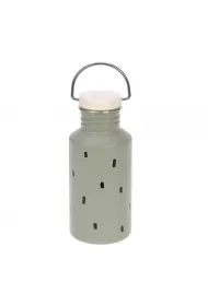 Lassig Bidon ze stali nierdzewnej Happy Prints oliwkowy 500 ml