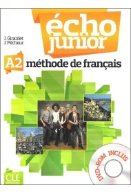 Echo Junior A2. Methode de Francais. Podr�cznik + DVD