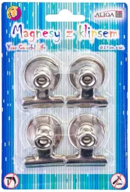 Aliga Magnesy z klipsem 2,7 cm PH-5113 4 szt.