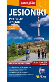Mapa turystyczna - Jesioniki/Pradziad/Jesenik