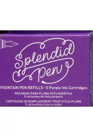 Kolorowe Baloniki Naboje uzupe�niaj�ce Splendid fioletowe 5 szt.