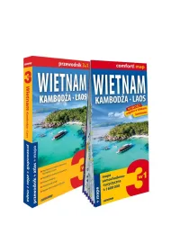 Wietnam Kambod�a Laos zestaw przewodnikowy 3w1
