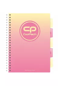 CoolPack Ko�ozeszyt A4 Gradient Peach kratka 100 kartek