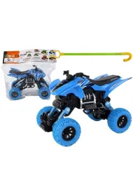 Teren�wka pchacz quad XC niebieski LeanToys