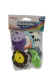 Brewis Naklejki z pianki ZOO 36 szt.